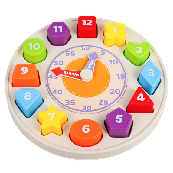 Ceas educativ cu forme – CLOCK SHAPE PAIRING