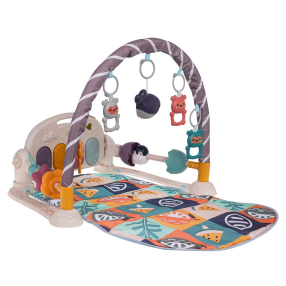 Covoraș inactiv pentru copii cu pian - Inlea4Fun BABY FITNESS BLANKET