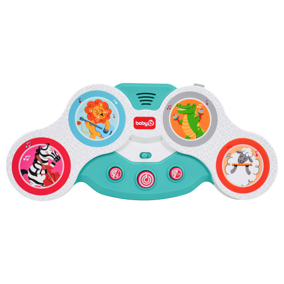 Set de tobe tactile interactive pentru copii – TOUCH PLAY Clapping Drum