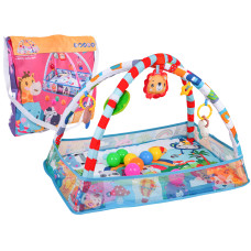 Covoraș de joacă educativ pentru cei mici - SAFETY BABY GYM - 