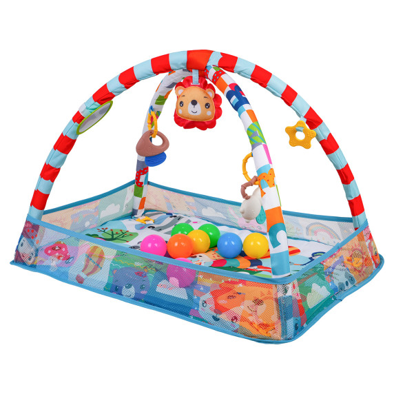 Covoraș de joacă educativ pentru cei mici - SAFETY BABY GYM