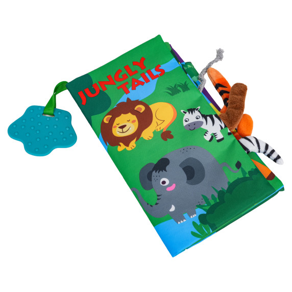 Sada mäkkých senzorických kníh pre najmenších 3 kusy BABY CLOTH BOOK