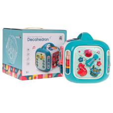 Cub educativ interactiv pentru copii - Inlea4Fun DECAHEDRON - albastru - 