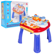 Masă de joacă interactivă multifuncțională - PUZZLE GAME TABLE - 
