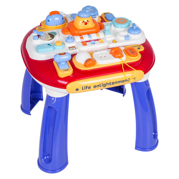 Masă de joacă interactivă multifuncțională - PUZZLE GAME TABLE