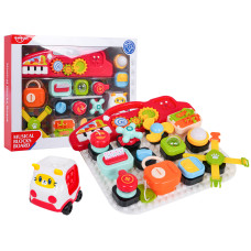 Multifunkčná doska s príslušenstvom MUSICAL BLOCKS BOARD - 