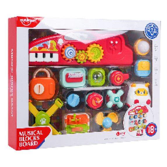 Multifunkčná doska s príslušenstvom MUSICAL BLOCKS BOARD