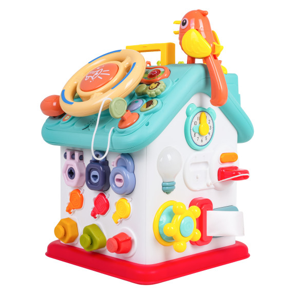 Căsuța interactivă multifuncțională - PUZZLE BUSY HOUSE