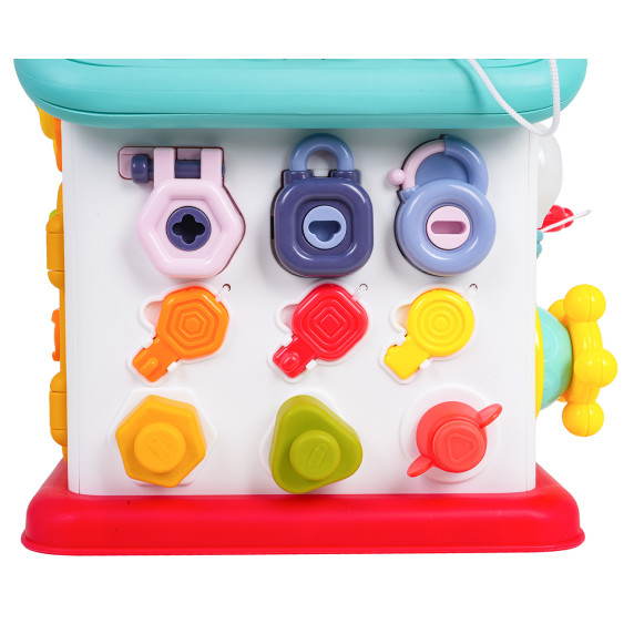 Căsuța interactivă multifuncțională - PUZZLE BUSY HOUSE