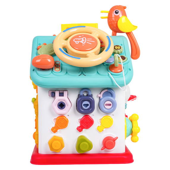 Căsuța interactivă multifuncțională - PUZZLE BUSY HOUSE