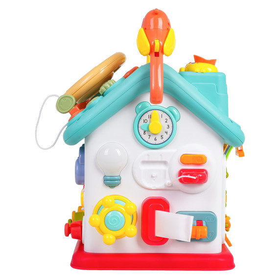 Căsuța interactivă multifuncțională - PUZZLE BUSY HOUSE
