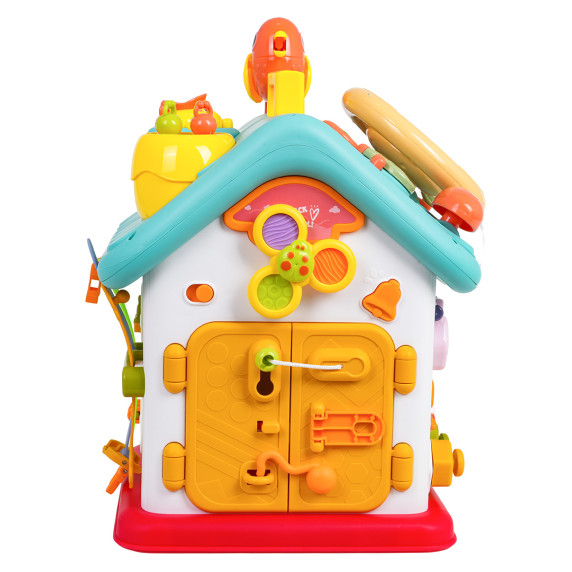 Căsuța interactivă multifuncțională - PUZZLE BUSY HOUSE