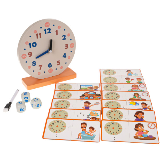 Ceas educativ cu accesori -  Inlea4Fun CLOCK COGNITION