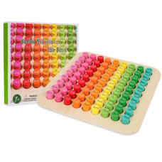 Tabla de înmulțire din lemn – WOODEN MULTIPLICATION TABLE BOARD - 