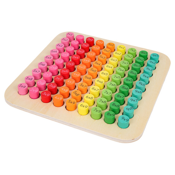 Tabla de înmulțire din lemn – WOODEN MULTIPLICATION TABLE BOARD
