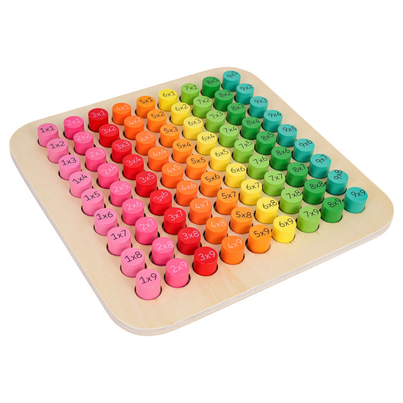 Tabla de înmulțire din lemn – WOODEN MULTIPLICATION TABLE BOARD