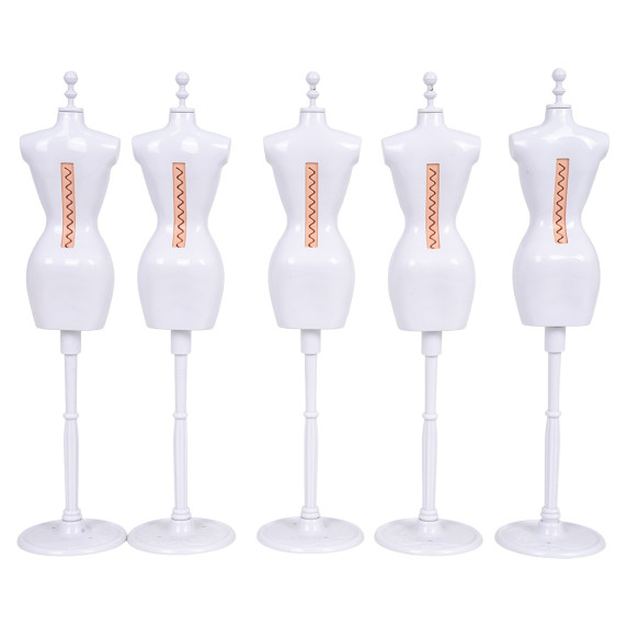 Malá dizajnérska sada s doplnkami CLOTHING DESIGNER - modré materiály