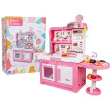 Bucătărie interactivă pentru copii cu accesorii – DREAM KITCHEN roz - 