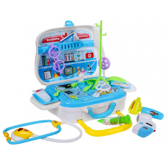 Set medical pentru copii în valiză cu 23 de accesorii - Medical game
