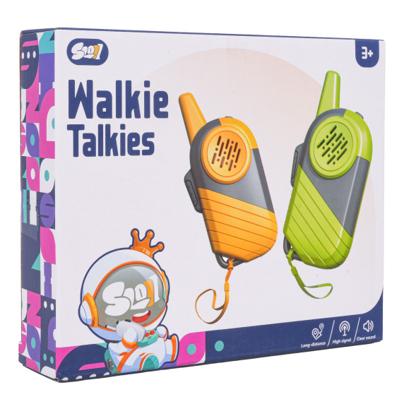 Set walkie-talkie - 2 piese WALKIES-TALKY