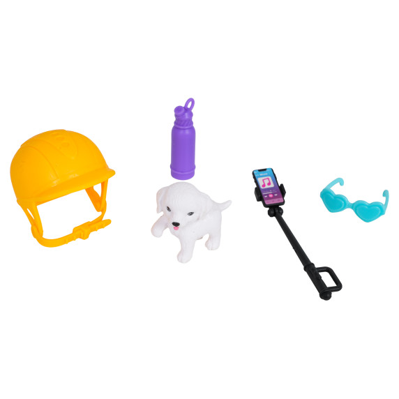 Scuter pentru păpuși cu accesorii – ANLILY „Excursie cu scuterul”