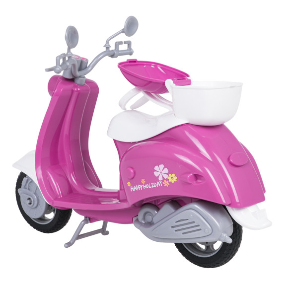 Scuter pentru păpuși cu accesorii – ANLILY „Excursie cu scuterul”