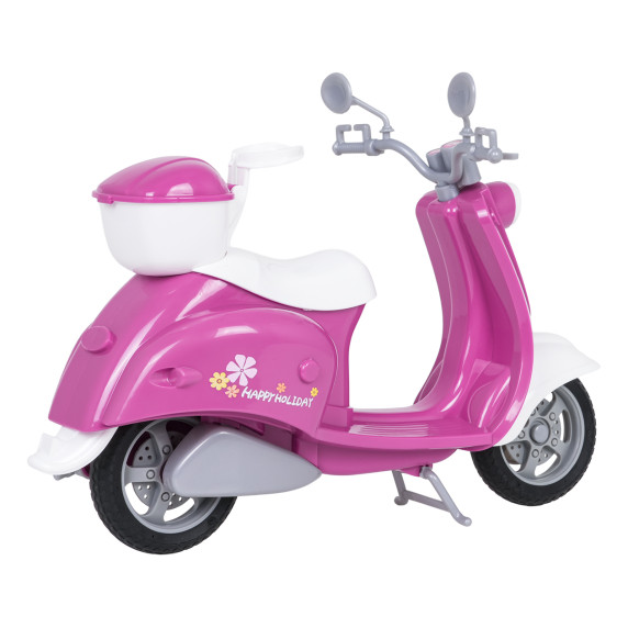 Scuter pentru păpuși cu accesorii – ANLILY „Excursie cu scuterul”