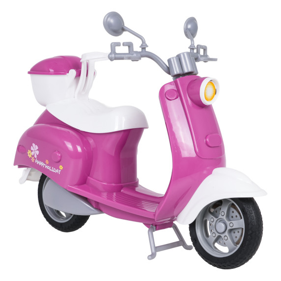 Scuter pentru păpuși cu accesorii – ANLILY „Excursie cu scuterul”