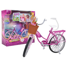 Bicicletă pentru păpuși cu accesorii – ANLILY „Excursie cu bicicleta - 