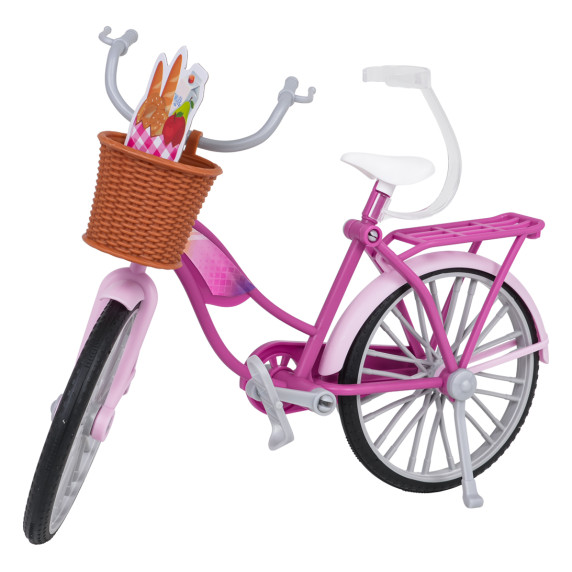 Bicicletă pentru păpuși cu accesorii – ANLILY „Excursie cu bicicleta