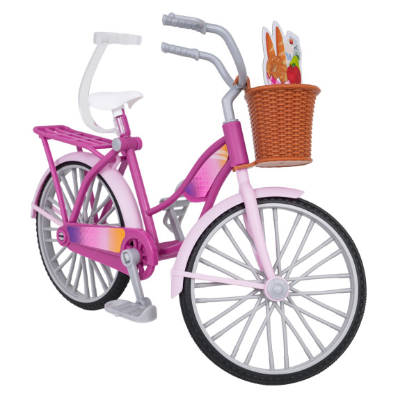 Bicicletă pentru păpuși cu accesorii – ANLILY „Excursie cu bicicleta