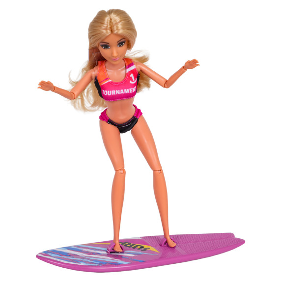 Păpușa Olga cu accesorii – ANLILY „Fata surfer”