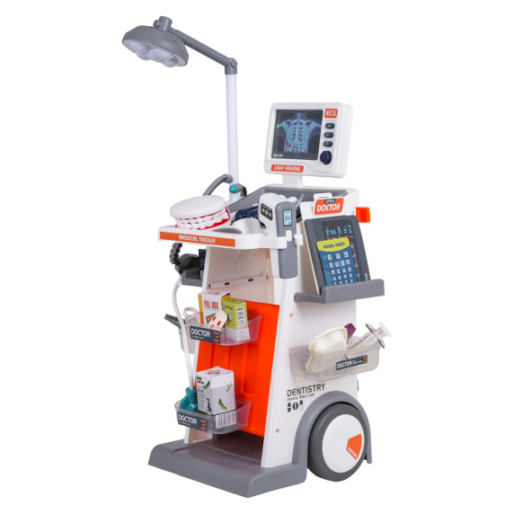 Orvosi kocsi kiegészítőkkel MEDICAL TROLLY