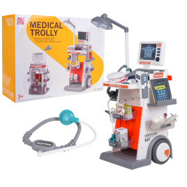 Orvosi kocsi kiegészítőkkel MEDICAL TROLLY - 