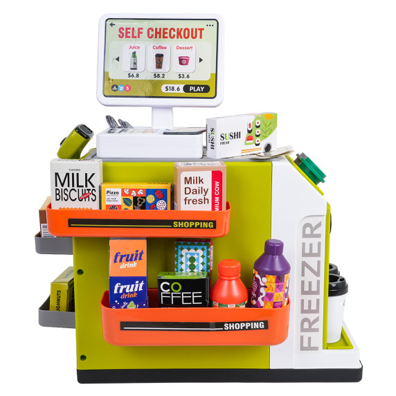 MINI Supermarket cu accesorii pentru copii - SUPER MARKET