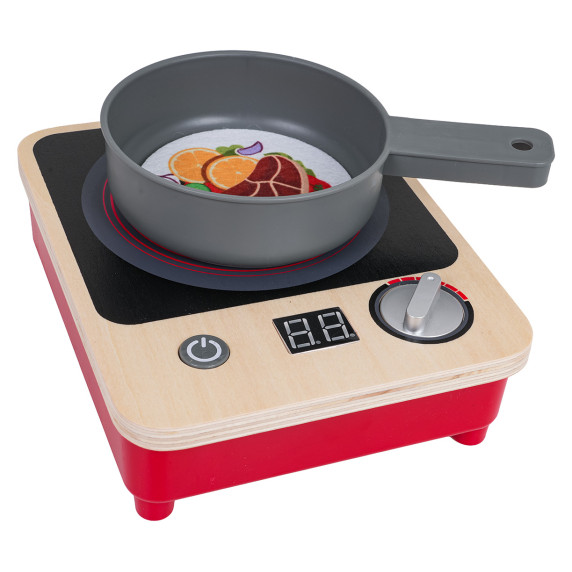 Aragaz din lemn cu accesorii - FRYING PAN
