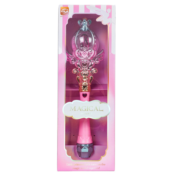 Interaktív varázspálca MAGICAL PRINCESS Magic Stick