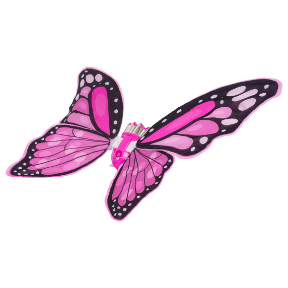 Interaktív pillangószárnyak szivárványos ruhával és koronával BUTTERFLY WINGS