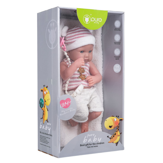 Păpușă cu accesorii – PURE BABY