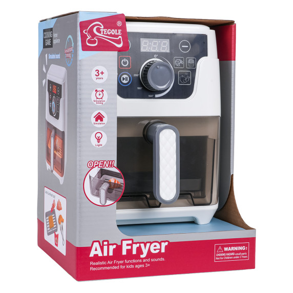 Interaktívus forrólevegős játék fritőz tartozékokkal AIR FRYER