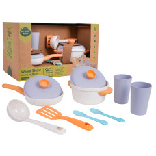 Detský riad z bioplastu 10 prvkov KITCHEN TOYS - 
