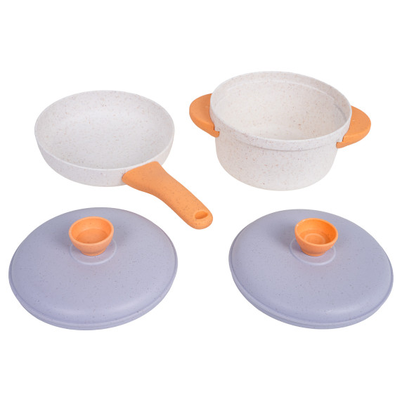 Detský riad z bioplastu 10 prvkov KITCHEN TOYS
