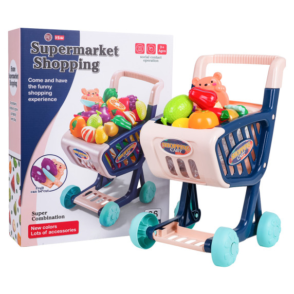 Cărucior de cumpărături cu accesorii - SUPERMARKET SHOPPING