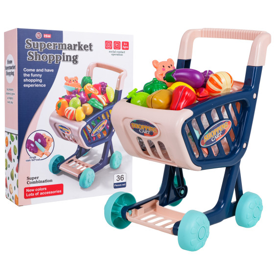 Cărucior de cumpărături cu accesorii - SUPERMARKET SHOPPING