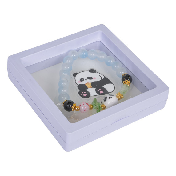 Brățară din mărgele Panda LOVEDEER – albastră