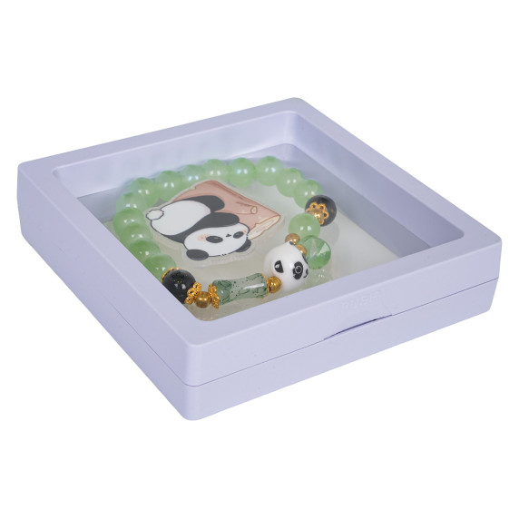 Brățară din mărgele Panda LOVEDEER – verde