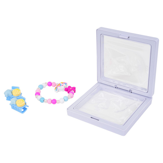 Set de bijuterii LOVEDEER Jewelry Unicorn - Floare roz