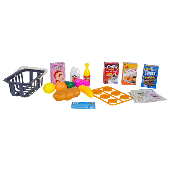 Interaktív pénztárgép kiegészítőkkel 29 darabos CASH REGISTER