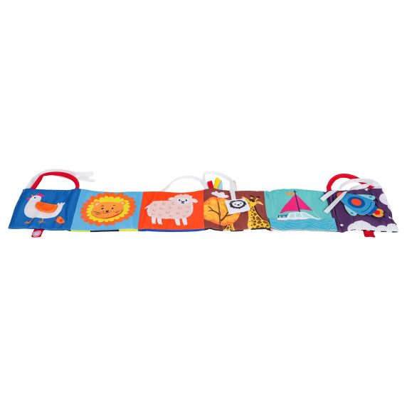 Senzorická knižka pre najmenších BABY ACTIVITY CLOTH BOOK
