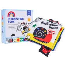 Carte senzorială pentru cei mici – INTERESTING BOOK - 